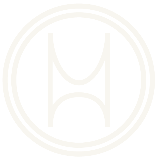 humemodern white H icon logo