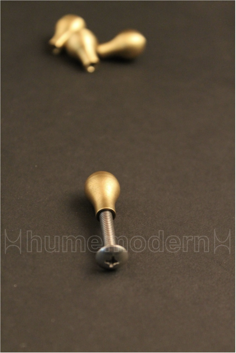 photo of Vintage Style Paul McCobb Connoisseur Furniture Tear Drop Draw Pull Knob